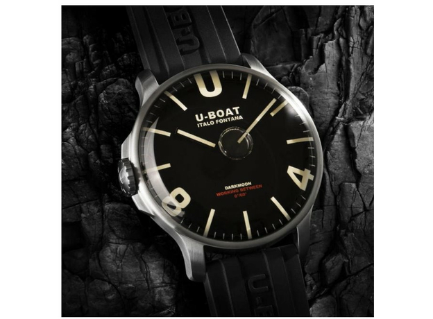 U-BOAT 8463/B DARKMOON 44MM BLACK SS, фото 2 | Интернет-магазин оригинальных часов и аксессуаров