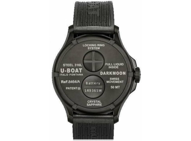 U-BOAT 8464/B CAPSOIL DARKMOON BLACK IPB, фото 3 | Интернет-магазин оригинальных часов и аксессуаров