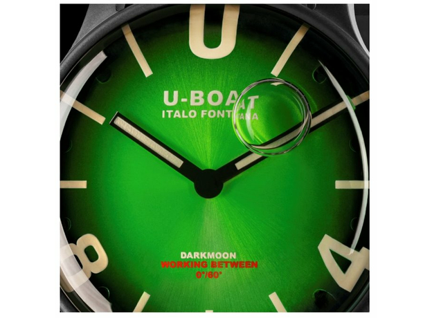 U-BOAT 8698/C DARKMOON GREEN PVD SOLEIL, фото 2 | Интернет-магазин оригинальных часов и аксессуаров