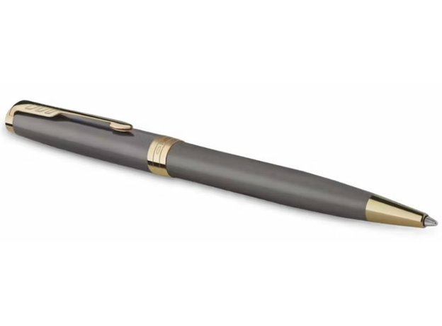 Ручка шариковая Parker SONNET Grey Lacquer GT BP 86-432, фото 2 | Интернет-магазин оригинальных часов и аксессуаров