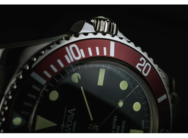 Davosa 161.525.60S Ternos Sixties Automatic Sapphire, фото 7 | Интернет-магазин оригинальных часов и аксессуаров