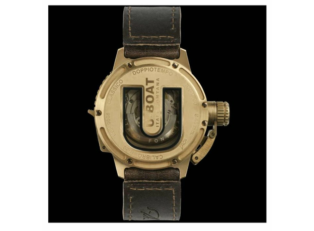 U-BOAT 9008 DOPPIOTEMPO BRONZO COFFEE AUTO S/N:0138, фото 2 | Интернет-магазин оригинальных часов и аксессуаров