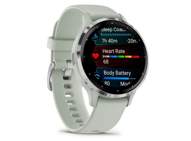 Garmin Silver 010-02785-01 Stainless Steel Bezel з Sage Gray, фото 3 | Интернет-магазин оригинальных часов и аксессуаров