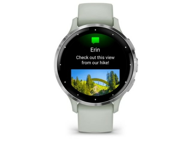 Garmin Silver 010-02785-01 Stainless Steel Bezel з Sage Gray, фото 4 | Интернет-магазин оригинальных часов и аксессуаров