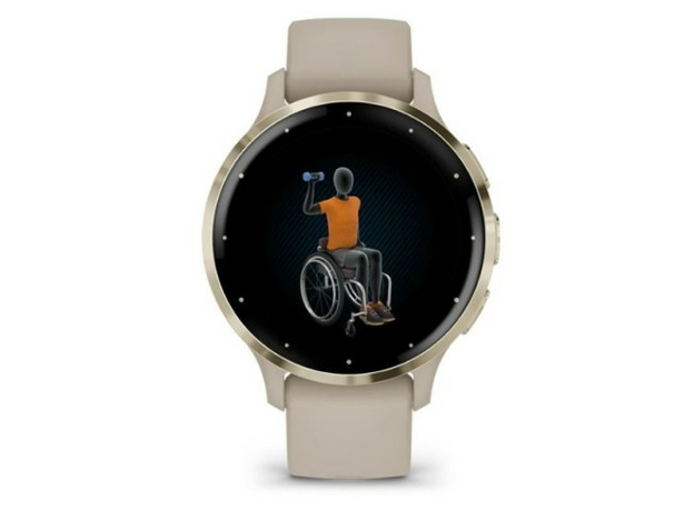 Garmin Silver 010-02785-02 Soft Gold Stainless Steel Bezel, фото 6 | Интернет-магазин оригинальных часов и аксессуаров