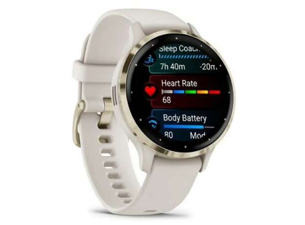 Garmin Silver 010-02785-04 Soft Gold Stainless Steel Bezel, фото 3 | Интернет-магазин оригинальных часов и аксессуаров
