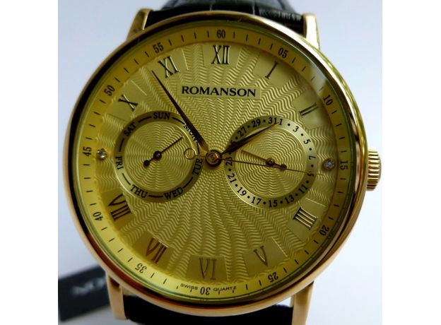 ROMANSON TL1275BM1GA81G(TL1275BMG GD)-K, фото 4 | Интернет-магазин оригинальных часов и аксессуаров