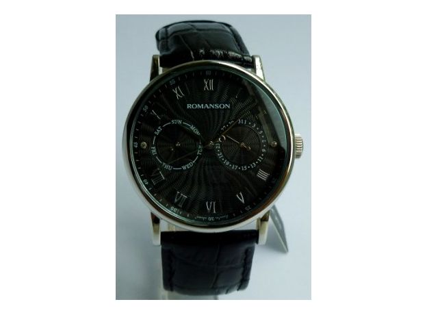 ROMANSON TL1275BM1WA32W-K (TL1275BMWH BK), фото 2 | Интернет-магазин оригинальных часов и аксессуаров