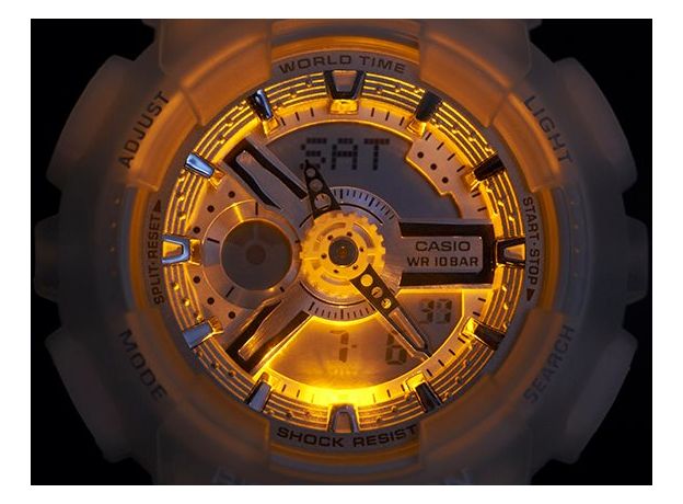 CASIO BA-110-7A1ER, Вариации товара: Белый/Розовый, фото 5 | Интернет-магазин оригинальных часов и аксессуаров