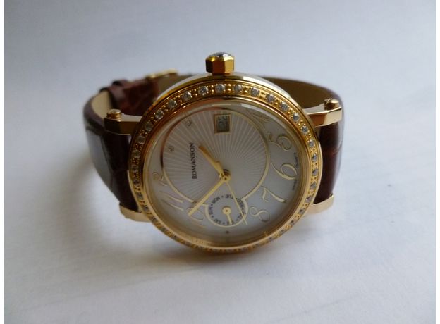 ROMANSON RL3221QL1GM11G (RL3221QLGD WH), фото 3 | Интернет-магазин оригинальных часов и аксессуаров