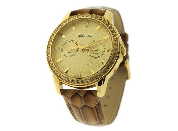 Adriatica ADR 3416.1211QFZ, Вариации товара: Коричневый, фото 2 | Интернет-магазин оригинальных часов и аксессуаров