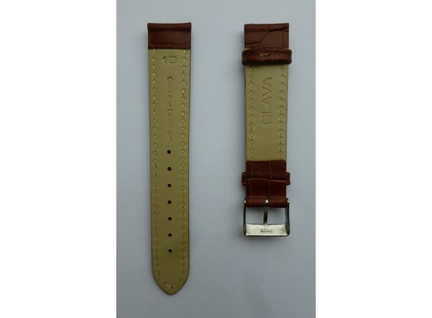 Ремінець SLAVA 614 brown s 18 mm M, фото 2 | Интернет-магазин оригинальных часов и аксессуаров