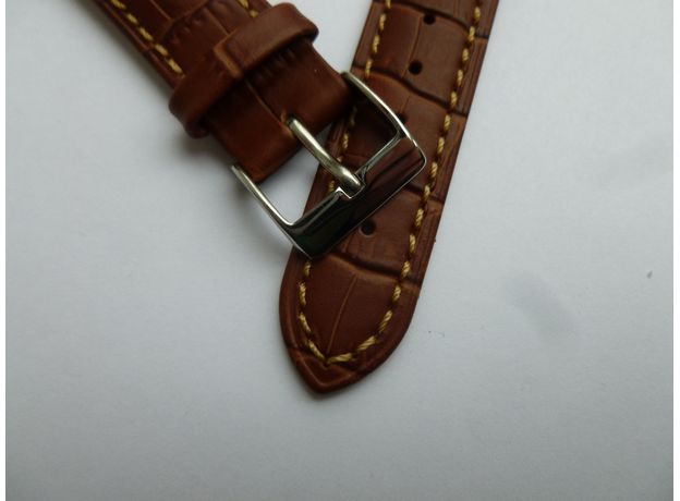 Ремінець SLAVA 614 brown s 18 mm M, фото 3 | Интернет-магазин оригинальных часов и аксессуаров