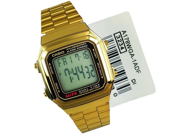 CASIO A178WGA-1ADF Exclusive, фото 2 | Интернет-магазин оригинальных часов и аксессуаров