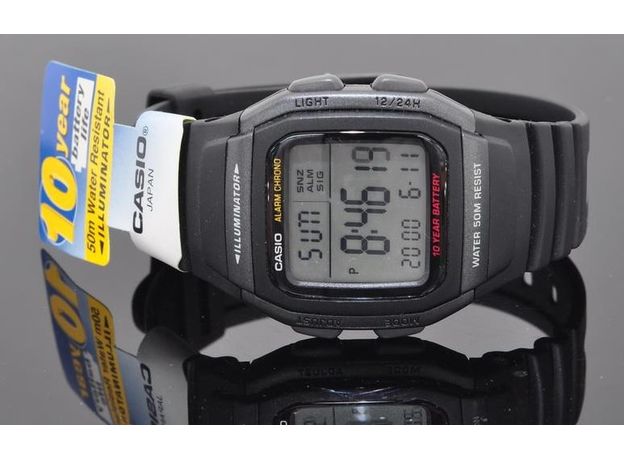 CASIO W-96H-1BVDF 10 YEAR BATTERY Exclusive, фото 3 | Интернет-магазин оригинальных часов и аксессуаров