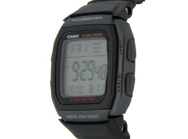 CASIO W-96H-1BVDF 10 YEAR BATTERY Exclusive, фото 6 | Интернет-магазин оригинальных часов и аксессуаров
