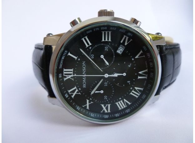 ROMANSON TL0334PM1WB37B (TL0334MWH BK (R)), фото 3 | Интернет-магазин оригинальных часов и аксессуаров