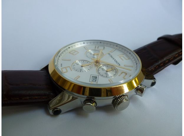 ROMANSON TL0334HM1CAS1G (TL0334HM2T WH), фото 3 | Интернет-магазин оригинальных часов и аксессуаров