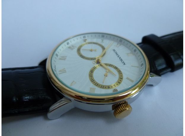 ROMANSON TL1275BM1CAS1G (TL1275BM2T WH), фото 4 | Интернет-магазин оригинальных часов и аксессуаров