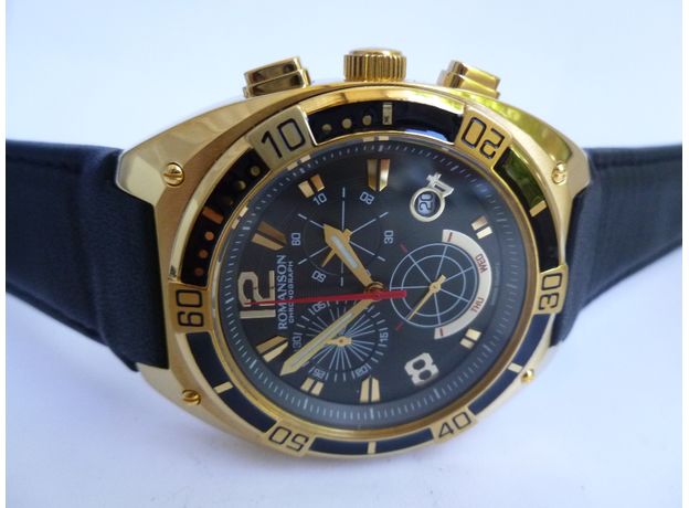 ROMANSON TL1260HM1GA31G (TL1260HMG BK), фото 5 | Интернет-магазин оригинальных часов и аксессуаров