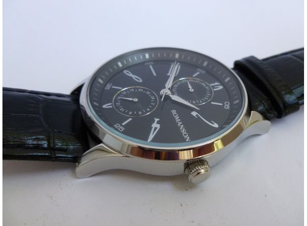 ROMANSON TL2648BM1WA32W(TL2648BMWH BK), фото 3 | Интернет-магазин оригинальных часов и аксессуаров