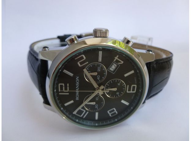 ROMANSON TL0334HM11WA32W (TL0334HMWH BK (R)), фото 2 | Интернет-магазин оригинальных часов и аксессуаров