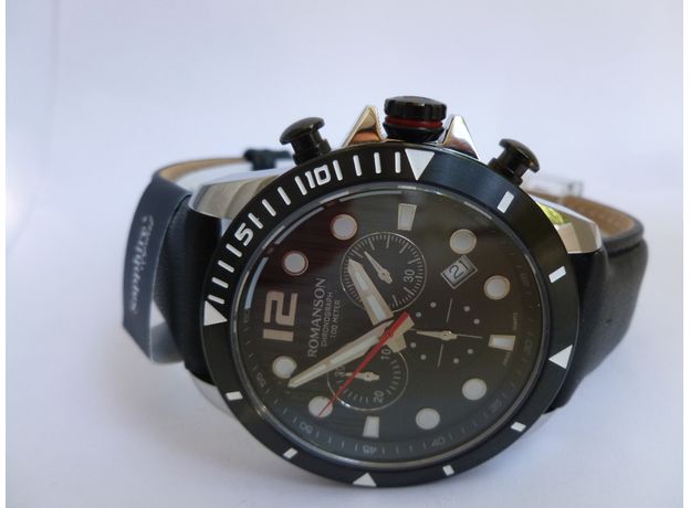 ROMANSON AL3203HM1DA32W(AL3203HMD BK), фото 2 | Интернет-магазин оригинальных часов и аксессуаров