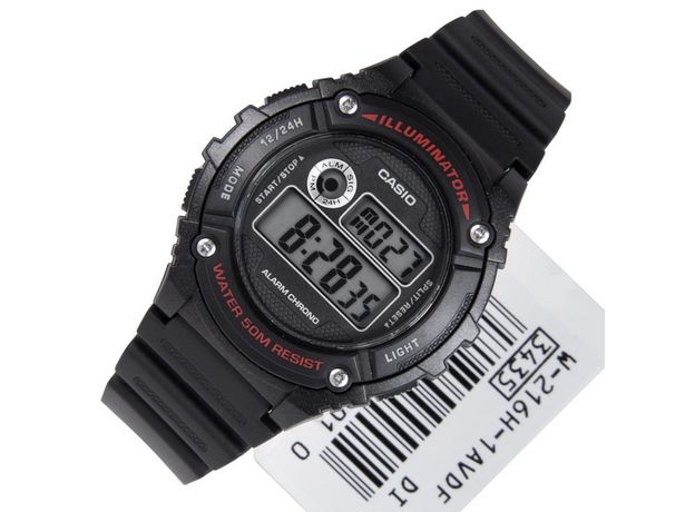 CASIO W-216H-1AVEF, фото 2 | Интернет-магазин оригинальных часов и аксессуаров