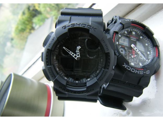 CASIO GA-100-1A1ER, Варіант кольору: Чорний/Чорний, фото 5 | Интернет-магазин оригинальных часов и аксессуаров