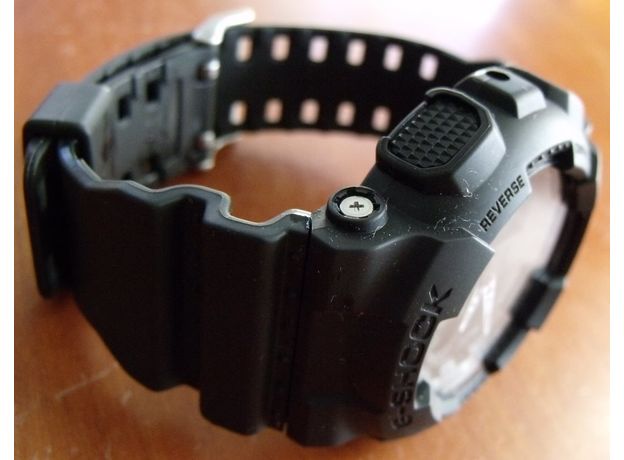 CASIO GA-100-1A1ER, Варіант кольору: Чорний/Чорний, фото 6 | Интернет-магазин оригинальных часов и аксессуаров