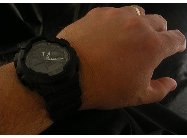 CASIO GA-100-1A1ER, Варіант кольору: Чорний/Чорний, фото 8 | Интернет-магазин оригинальных часов и аксессуаров