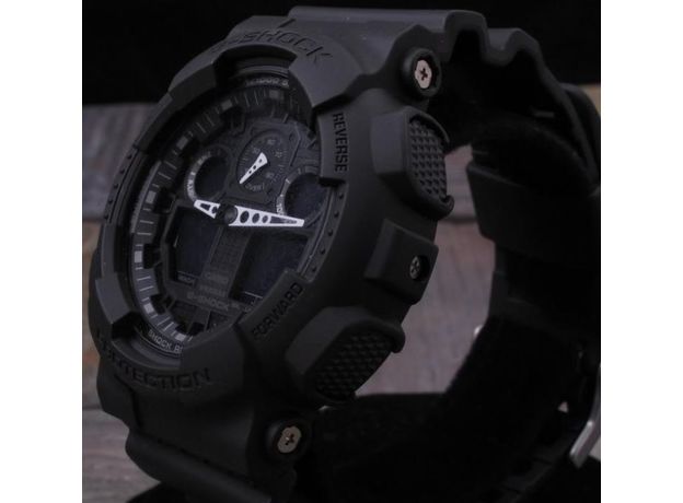 CASIO GA-100-1A1ER, Варіант кольору: Чорний/Чорний, фото 9 | Интернет-магазин оригинальных часов и аксессуаров