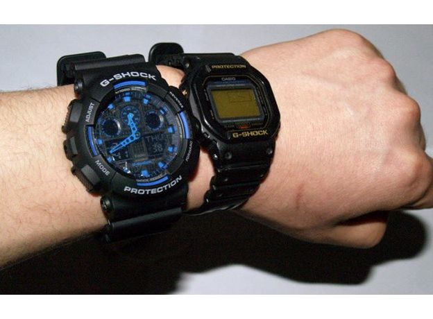 CASIO GA-100-1A2ER, Вариации товара: Черный, фото 9 | Интернет-магазин оригинальных часов и аксессуаров