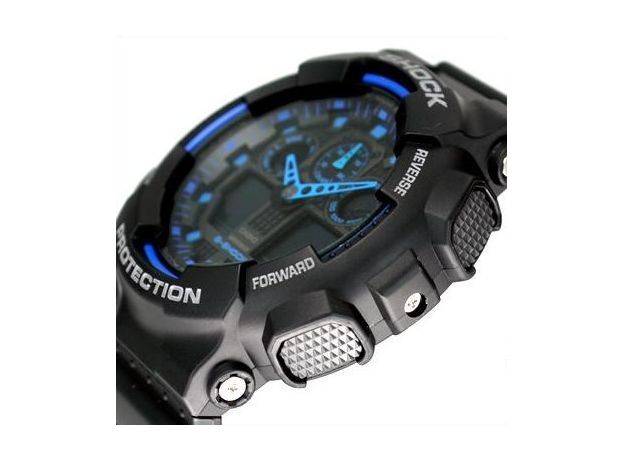 CASIO GA-100-1A2ER, Вариации товара: Черный, фото 11 | Интернет-магазин оригинальных часов и аксессуаров