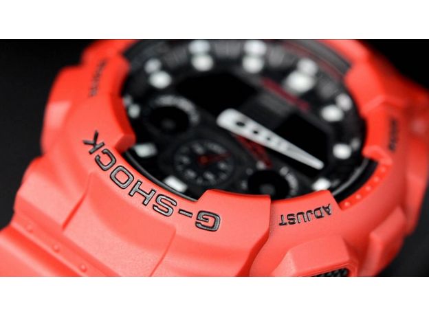 CASIO GA-100B-4AER, Варіант кольору: Червоний, фото 22 | Интернет-магазин оригинальных часов и аксессуаров