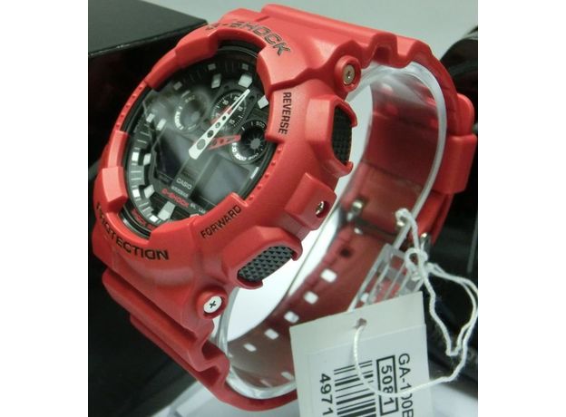 CASIO GA-100B-4AER, Варіант кольору: Червоний, фото 16 | Интернет-магазин оригинальных часов и аксессуаров