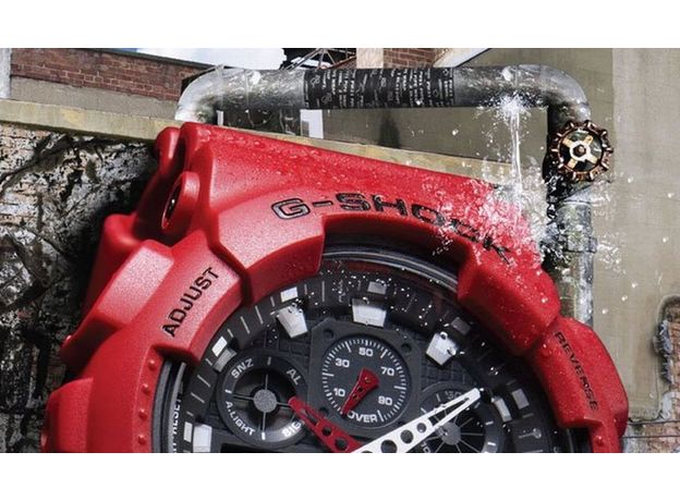 CASIO GA-100B-4AER, Варіант кольору: Червоний, фото 7 | Интернет-магазин оригинальных часов и аксессуаров