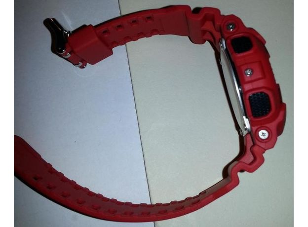 CASIO GA-100B-4AER, Варіант кольору: Червоний, фото 5 | Интернет-магазин оригинальных часов и аксессуаров