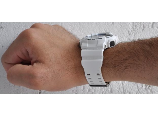 CASIO GA-100B-7AER, Варіант кольору: Білий, фото 10 | Интернет-магазин оригинальных часов и аксессуаров