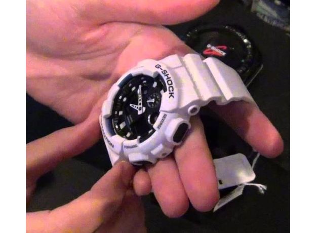 CASIO GA-100B-7AER, Варіант кольору: Білий, фото 9 | Интернет-магазин оригинальных часов и аксессуаров