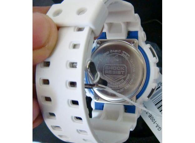 CASIO GA-100B-7AER, Варіант кольору: Білий, фото 6 | Интернет-магазин оригинальных часов и аксессуаров