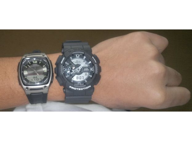 CASIO GA-110-1BER, Варіант кольору: Чорний, фото 5 | Интернет-магазин оригинальных часов и аксессуаров