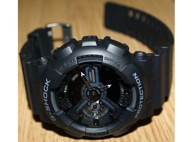 CASIO GA-110-1BER, Варіант кольору: Чорний, фото 4 | Интернет-магазин оригинальных часов и аксессуаров