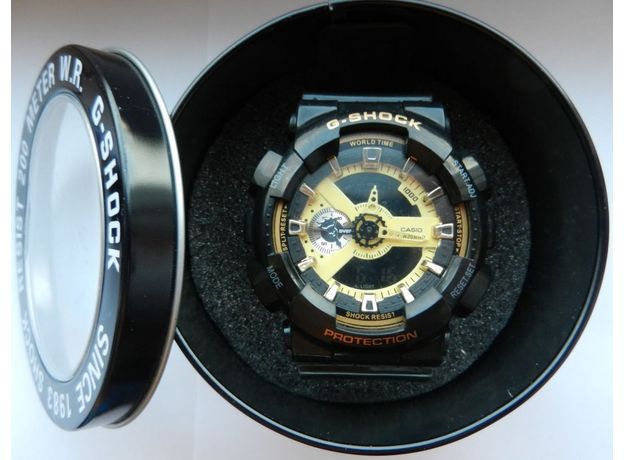 CASIO GA-110GB-1AER, Варіант кольору: Чорний/Золотий, фото 21 | Интернет-магазин оригинальных часов и аксессуаров