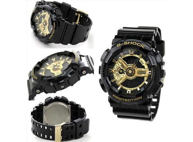 CASIO GA-110GB-1AER, Варіант кольору: Чорний/Золотий, фото 18 | Интернет-магазин оригинальных часов и аксессуаров