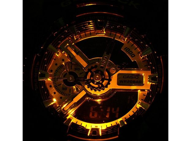 CASIO GA-110GB-1AER, Варіант кольору: Чорний/Золотий, фото 15 | Интернет-магазин оригинальных часов и аксессуаров