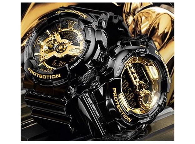 CASIO GA-110GB-1AER, Варіант кольору: Чорний/Золотий, фото 13 | Интернет-магазин оригинальных часов и аксессуаров
