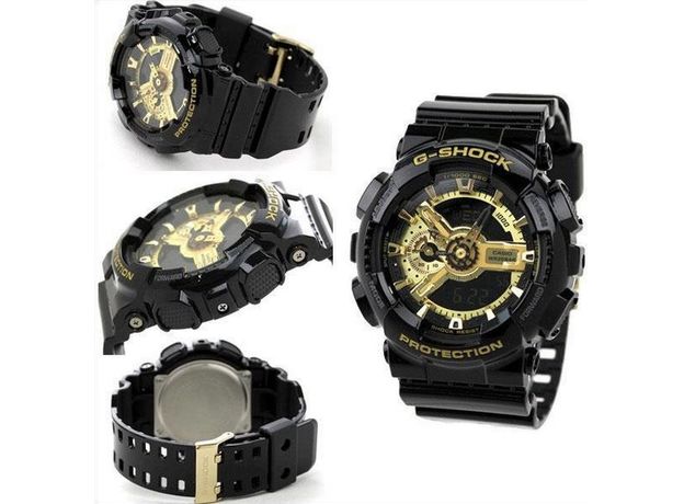 CASIO GA-110GB-1AER, Варіант кольору: Чорний/Золотий, фото 10 | Интернет-магазин оригинальных часов и аксессуаров