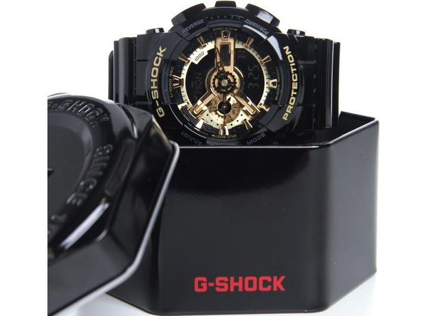CASIO GA-110GB-1AER, Варіант кольору: Чорний/Золотий, фото 8 | Интернет-магазин оригинальных часов и аксессуаров