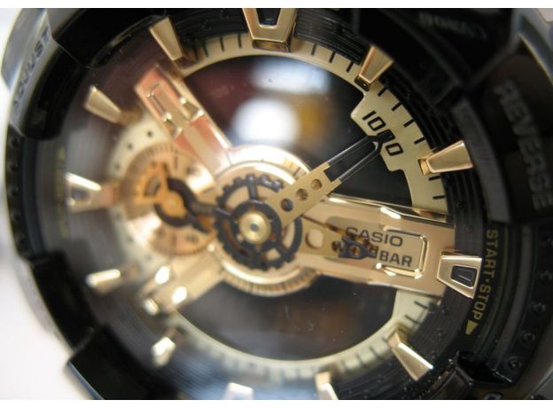 CASIO GA-110GB-1AER, Варіант кольору: Чорний/Золотий, фото 7 | Интернет-магазин оригинальных часов и аксессуаров